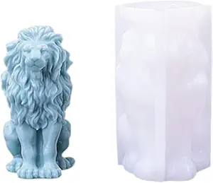 Aai Planet Lion Candle 3D Fondant Animal Silicone Mould