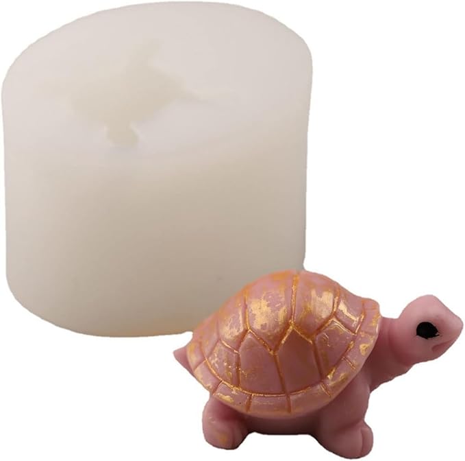 Aai Planet Turtle Shape Candle 3D Animal Silicone Mould