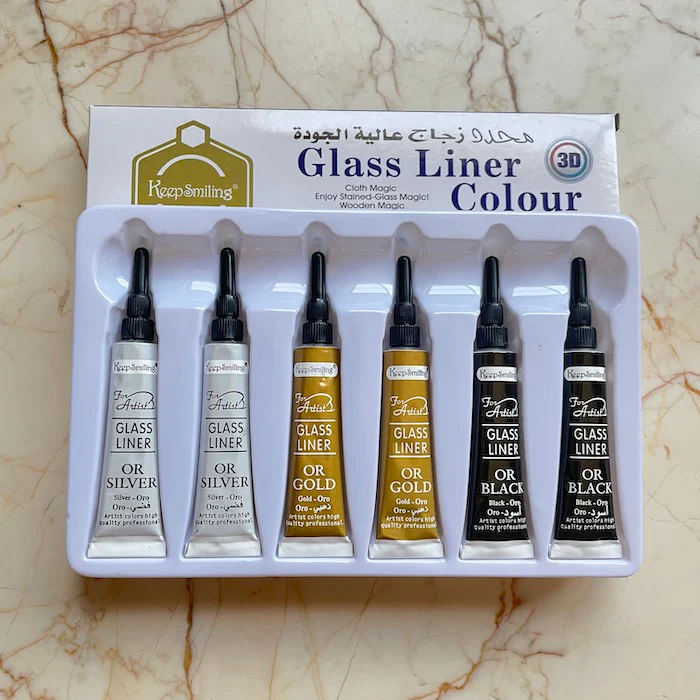Aai Planet 3D Small Glass Liner Set of 6