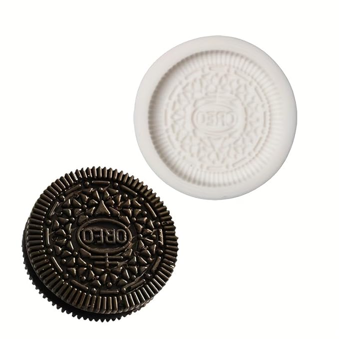 Aai Planet Cookie Fondant 3D Silicone Donut Mould (Oreo)
