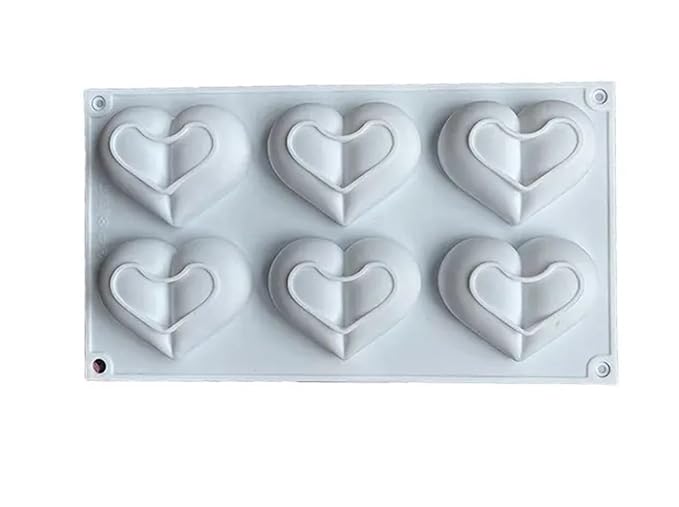 Aai Planet Heart Shape Chocolate 3D Love  Mold