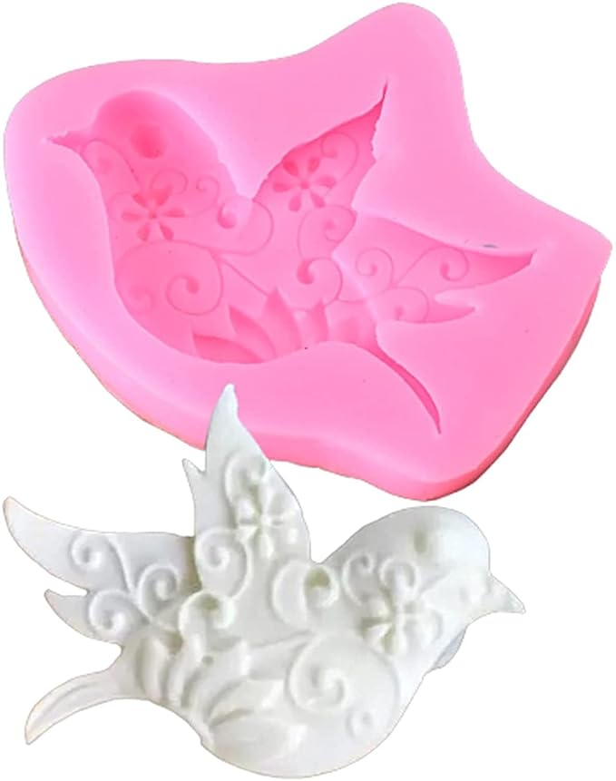 Aai Planet Flying Bird Chocolate Silicone Dove Mold