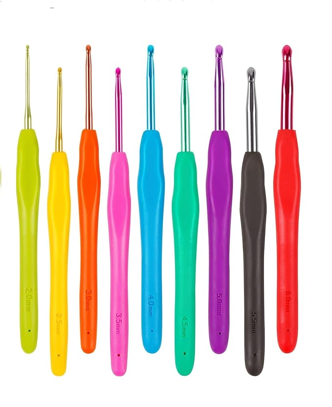 Aai Planet Aluminum Crochet Hooks Kit