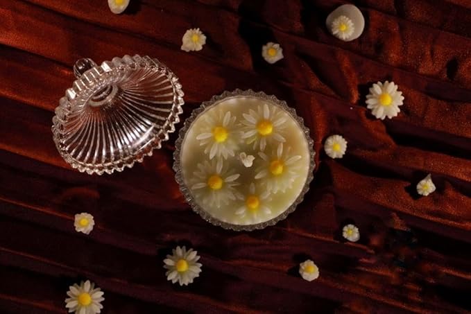 AAI Planet Jar Daisy Candle Décor & Gift