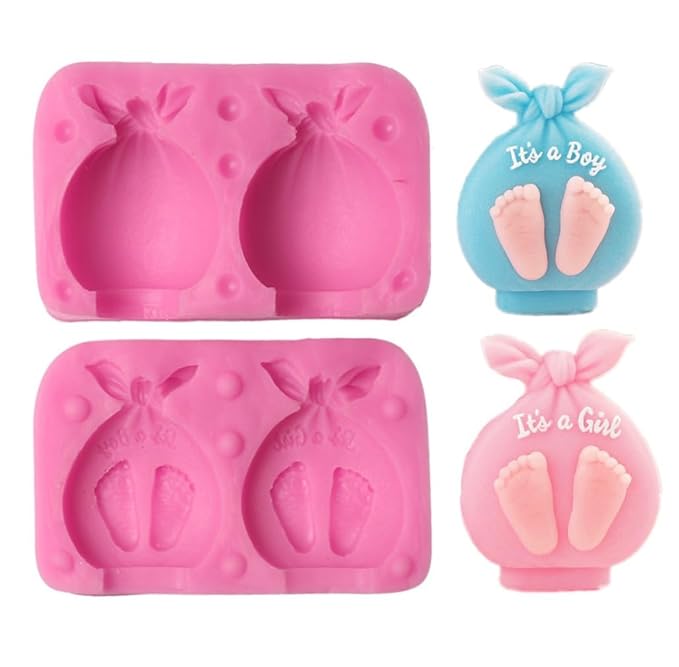AAI Planet Baby Shower Boy & Girl  Feet Print Mold