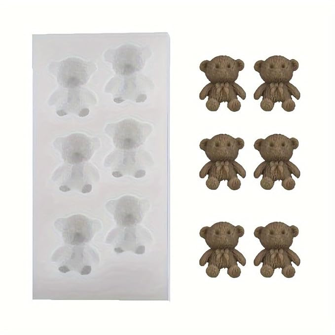 AAI Planet Knitted Bear Teddy Bears Mold